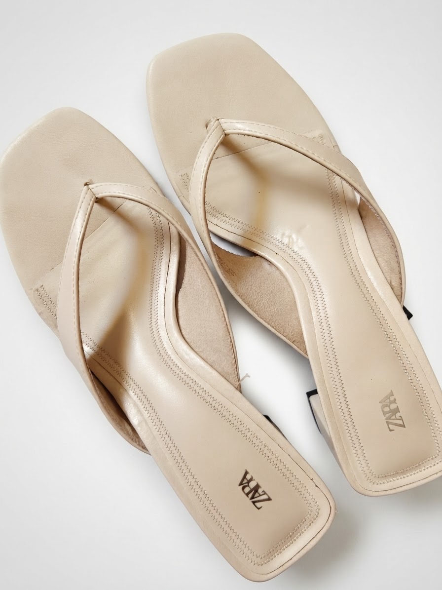 Mules Zara Blan