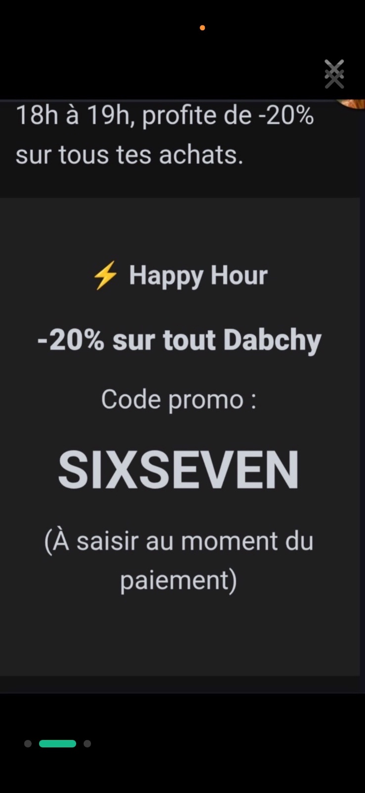 Code promo -20% 