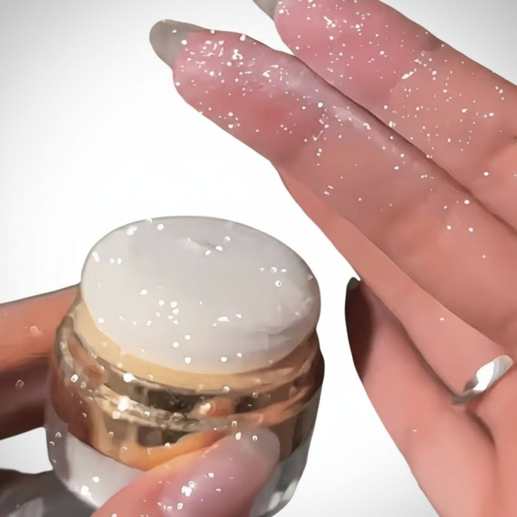 Poudre de poudre de poussière magique féérique brillante de 4,5 cm, poudre de paillettes de corps, poudre de disco pour le cou, poudre de tapotement pour mariage et cérémonie de mariage