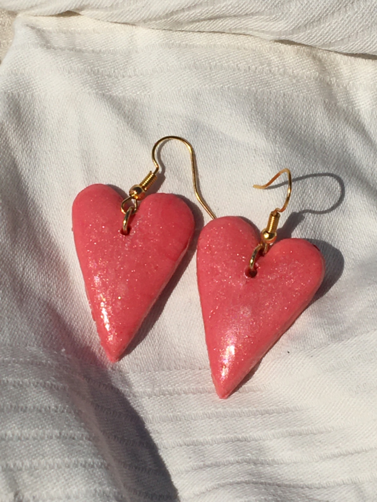 Boucles d'oreilles en céramique 🌸💕