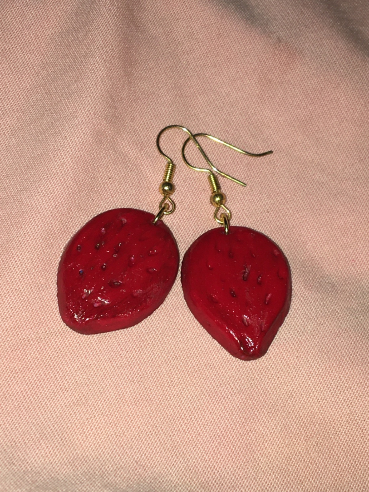 Boucles d'oreilles en céramique 🍓