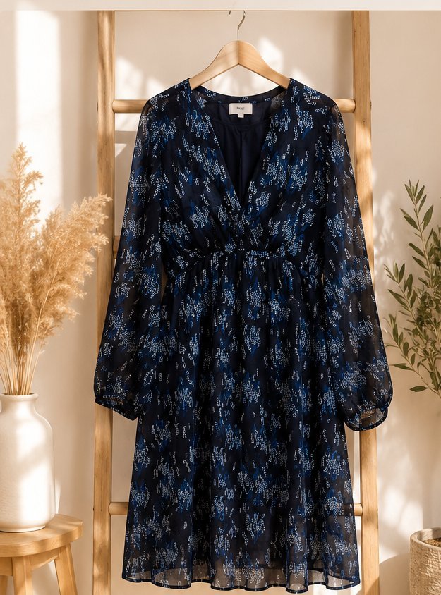 Robe bleu marine