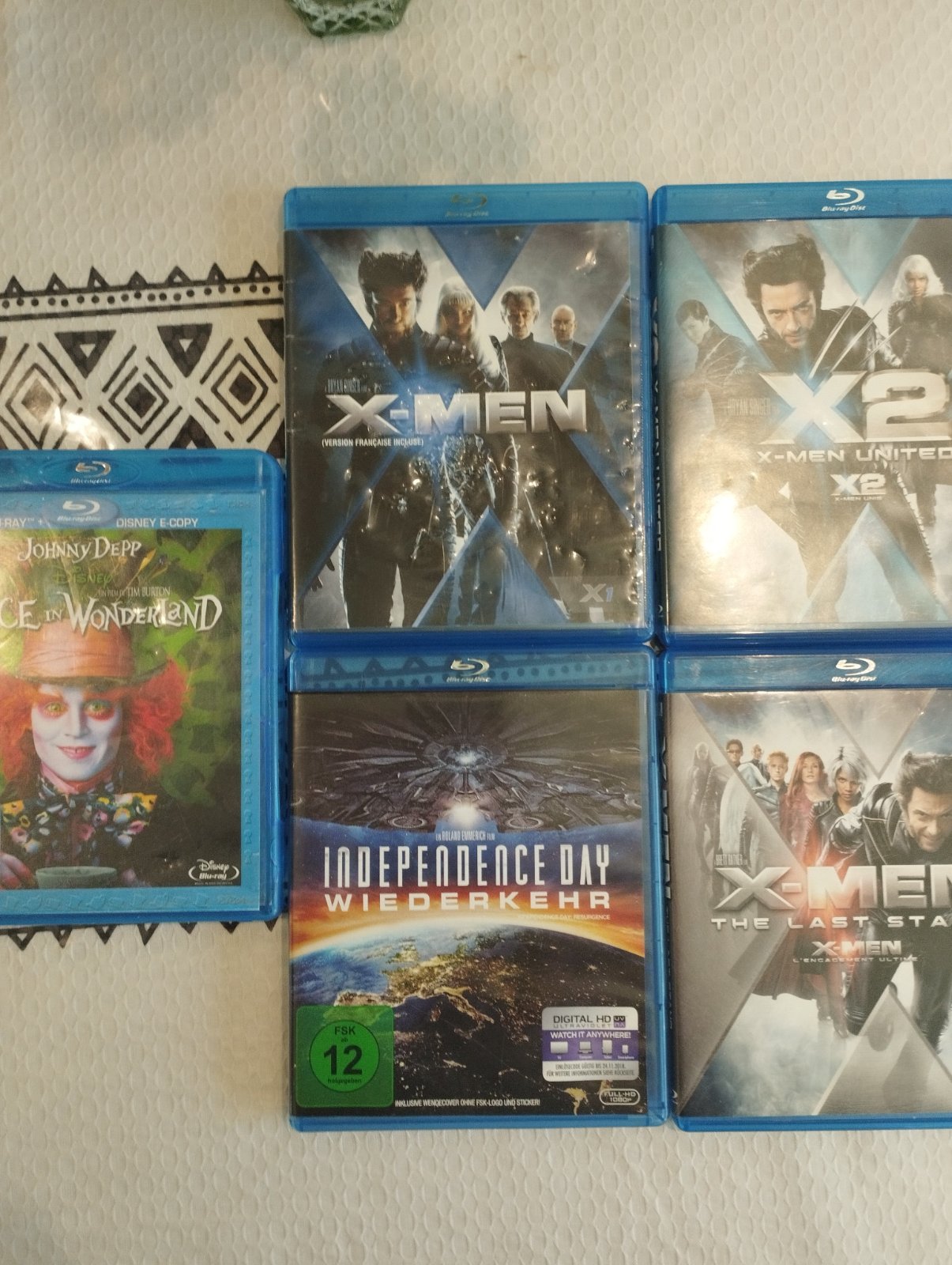 5 CD Blu ray