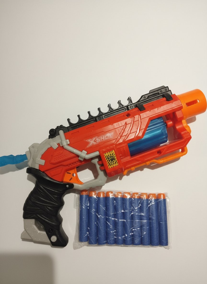 Xshot jouet à fléchettes avec un paquet de 10 fléchettes 
