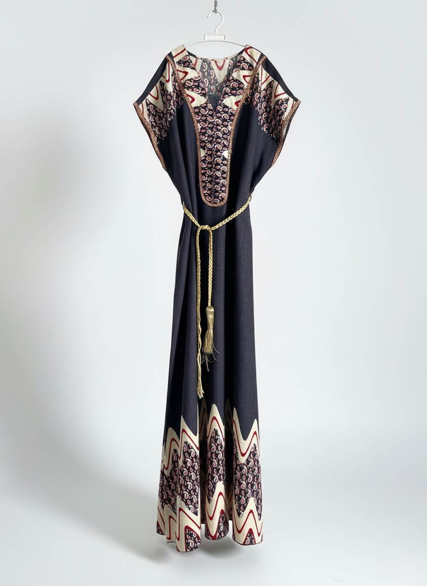 Robe style caftan piéce authentique