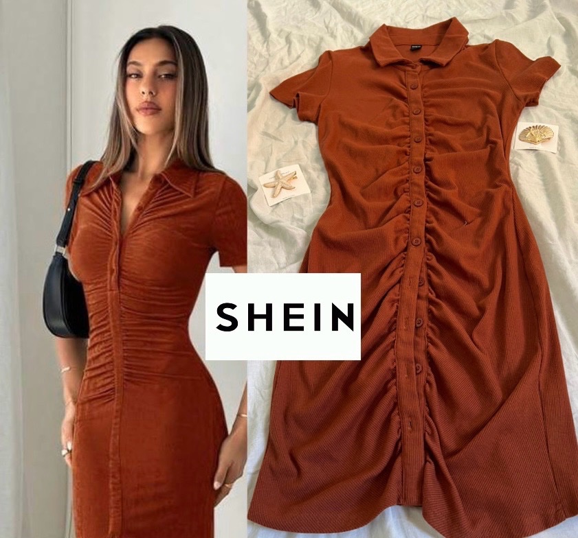 Robe moulante shein