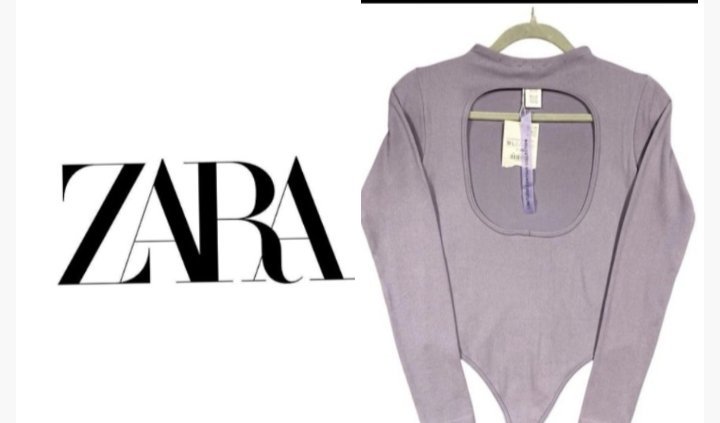 Pull gris Zara 