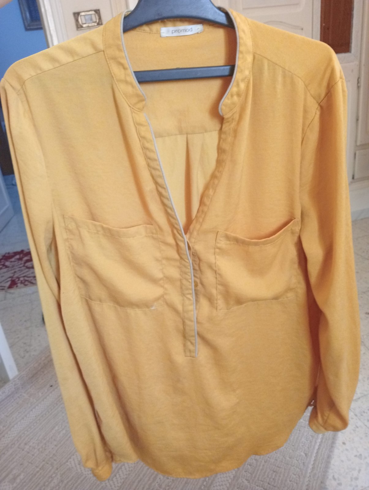 Chemise moutarde ✨