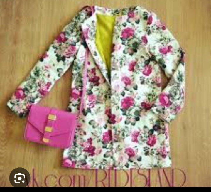 Veste multicolore 