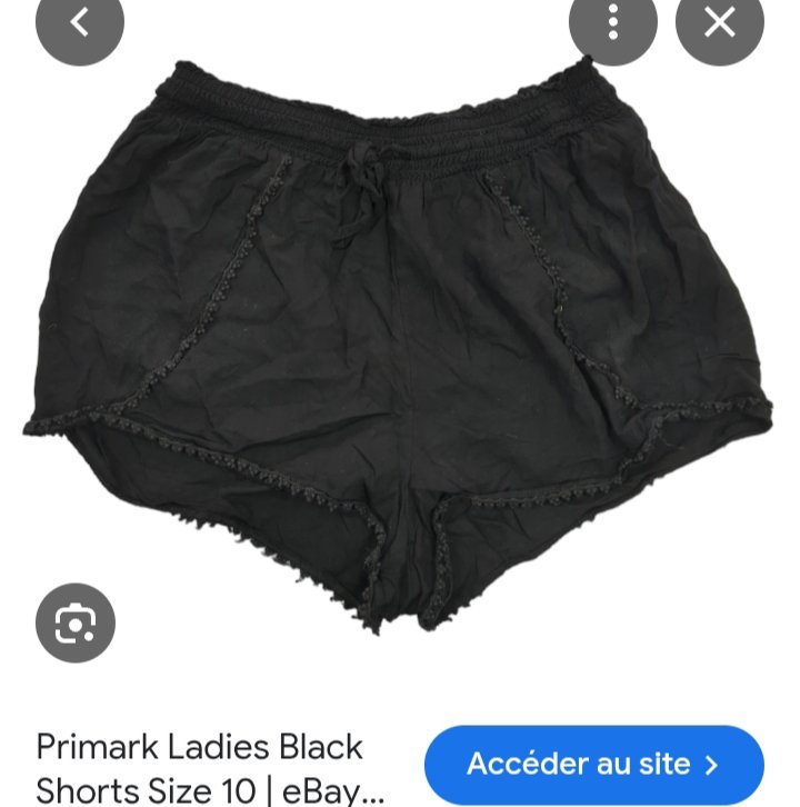 Short Primark 🖤🖤🖤