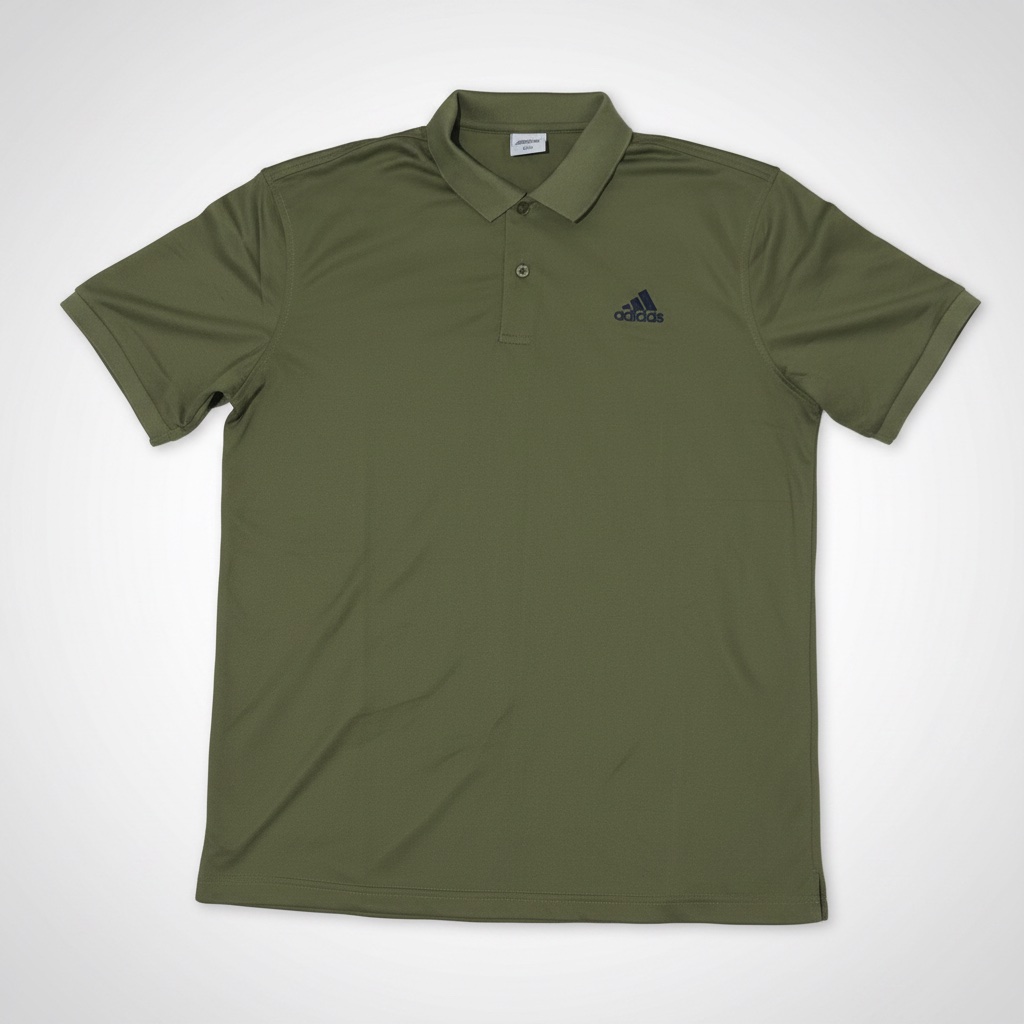 Pull colle chemise vert 