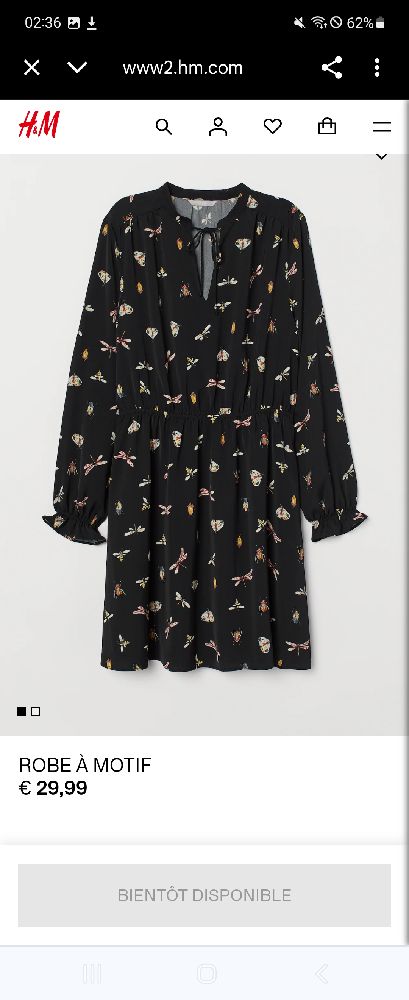 Robe avec manche H&M 🥰