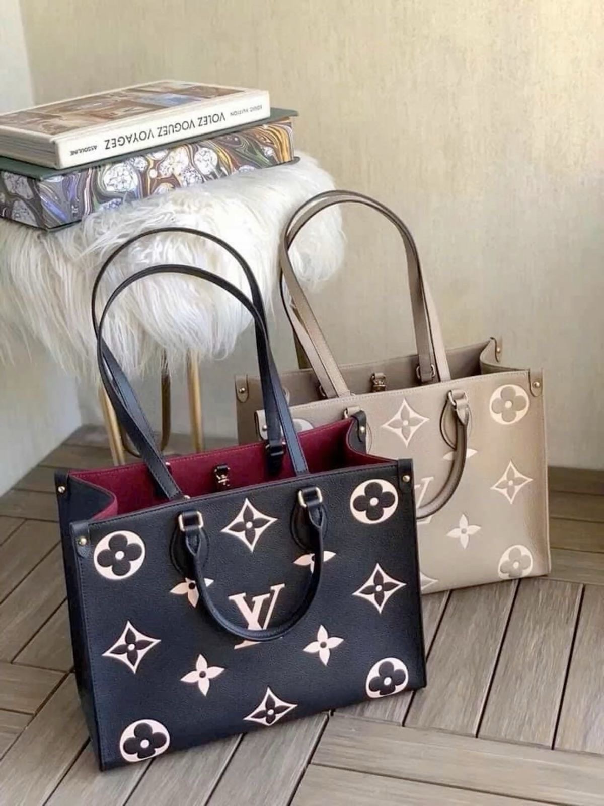 Bag LV black (L)
