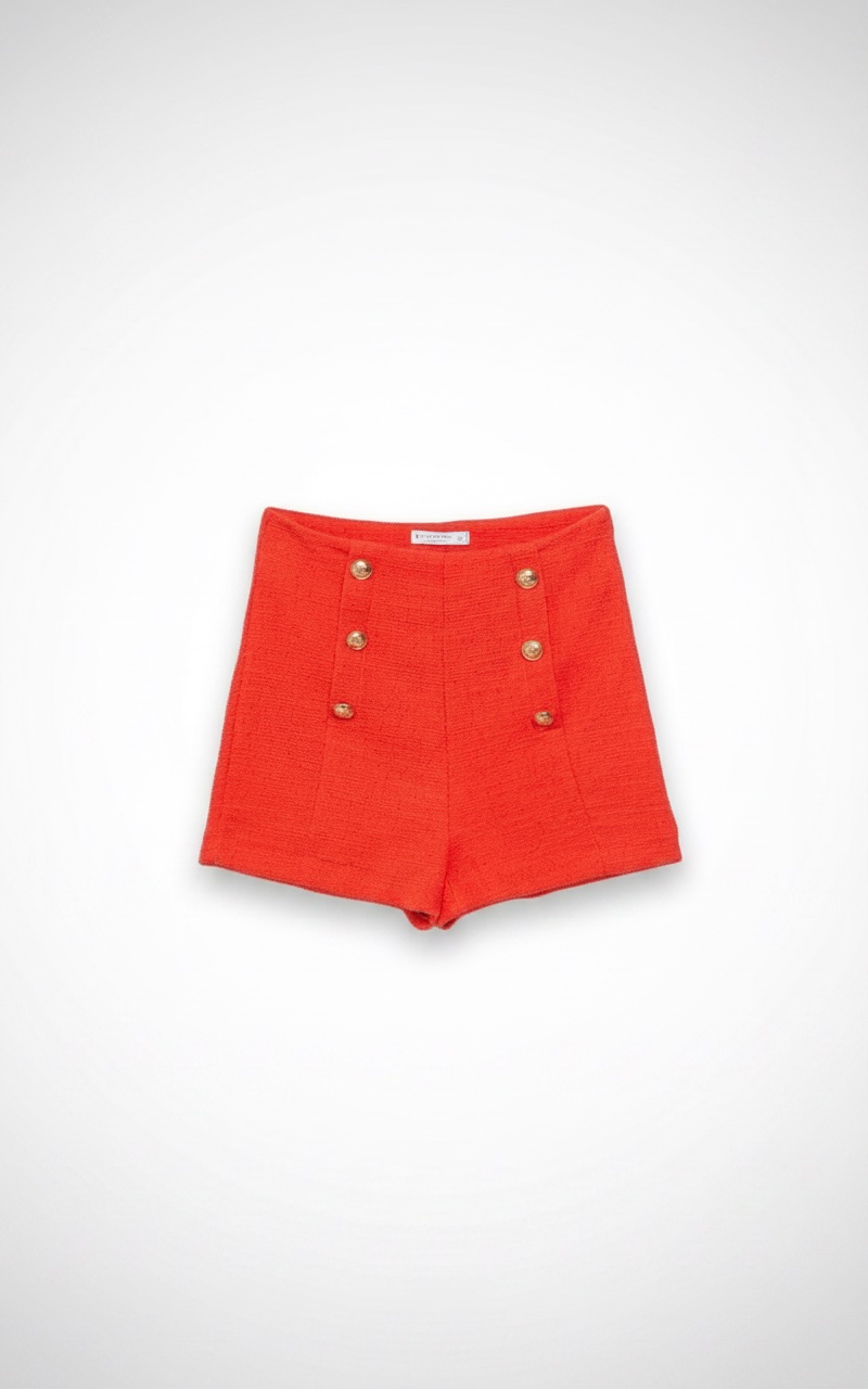Short orangé stradivarius 