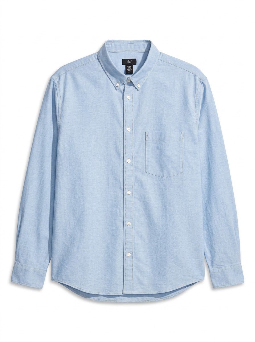​👔 CHEMISE H&M BLEUE CIEL - SLIM FIT 👔