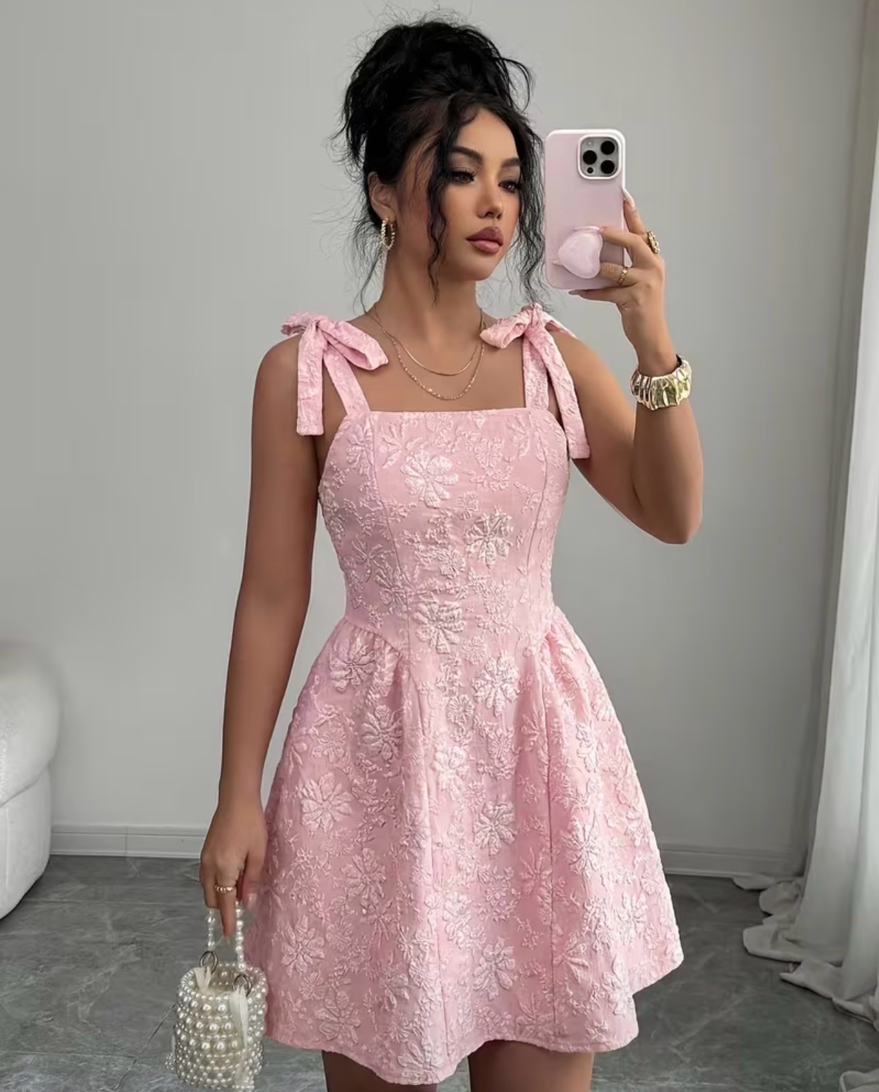 Robe courte taille L