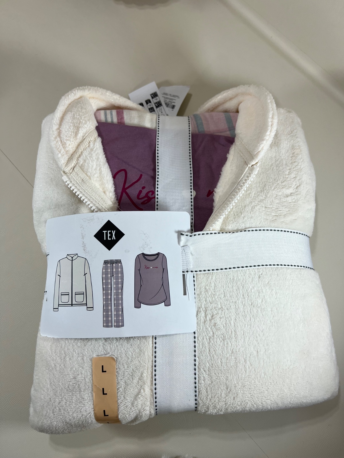 Ensemble pyjama femme 3 pièces – Doux & Cocooning 