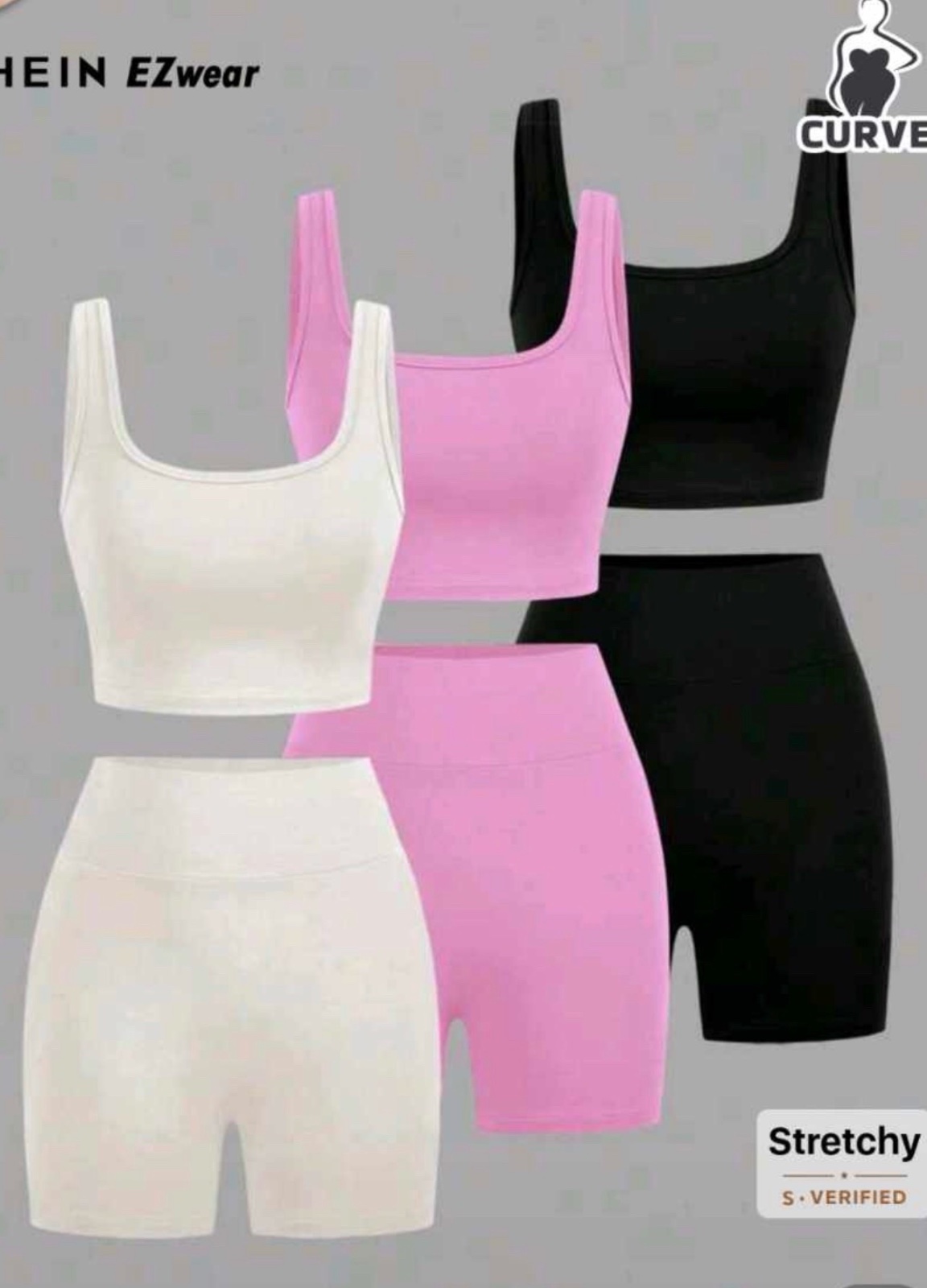 6 pieces ensemble dèbardeur 