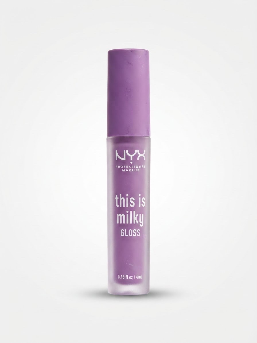 Nyx Milky Gloss, Vegan Lip Gloss - Lilac Splash