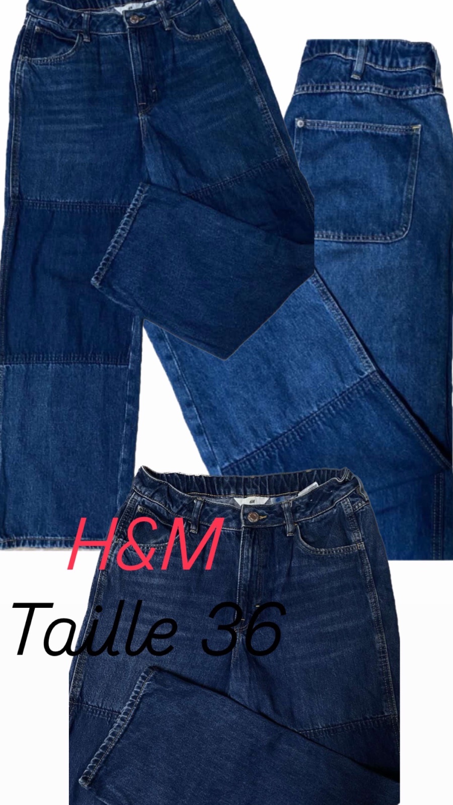 Pantalon jean femme taille 36