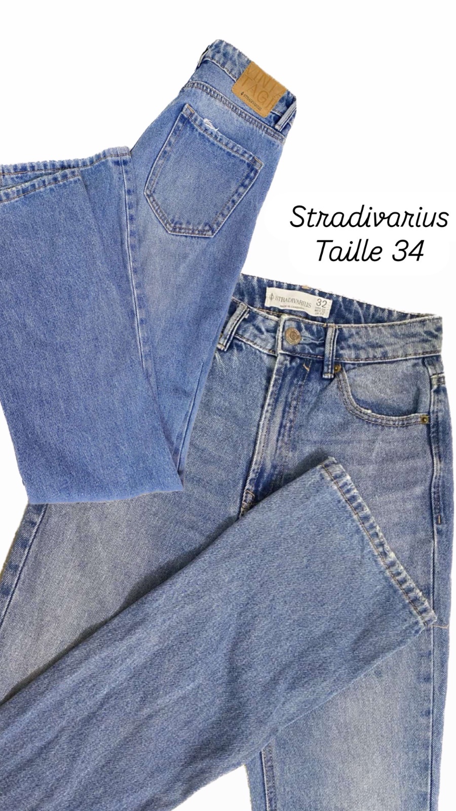 Pantalon jean taille 34