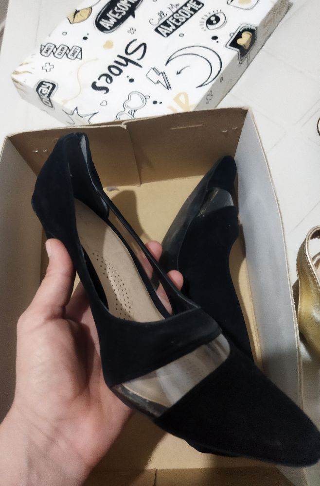 Escarpin rosace 🖤