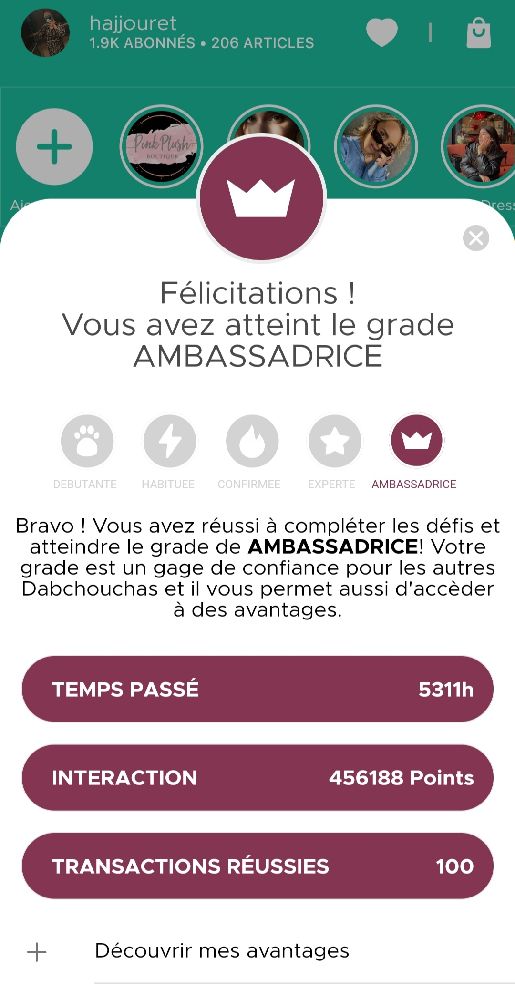 Merci pour votre confiance ❤️🥰