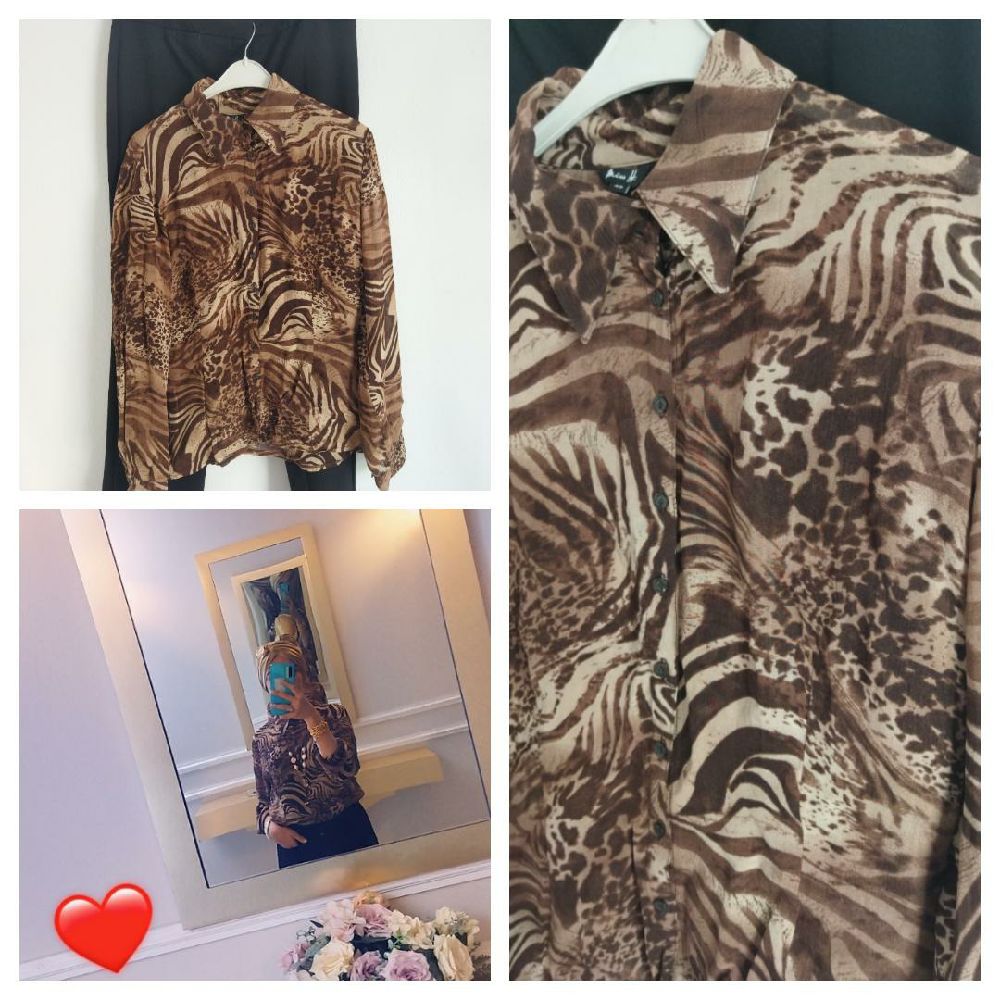 Chemise léopard très classe 🤎