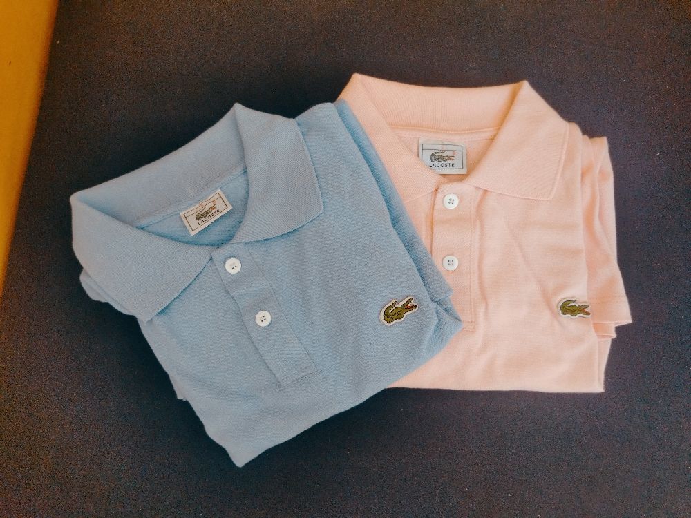 Deux pulls Lacoste 💙💕