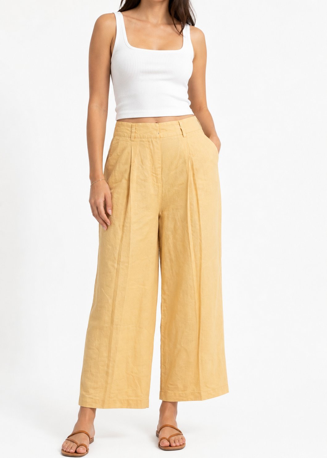 Pontalon coupe large Zara