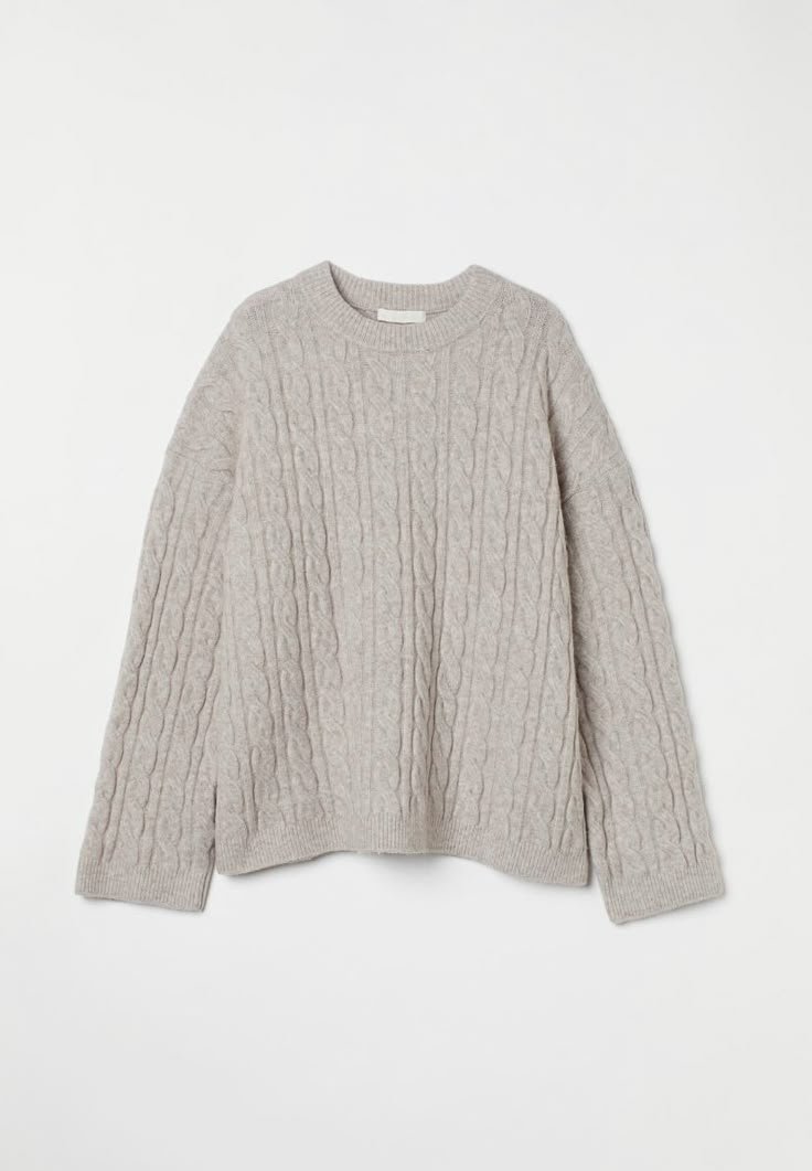 Beige sweater H&M