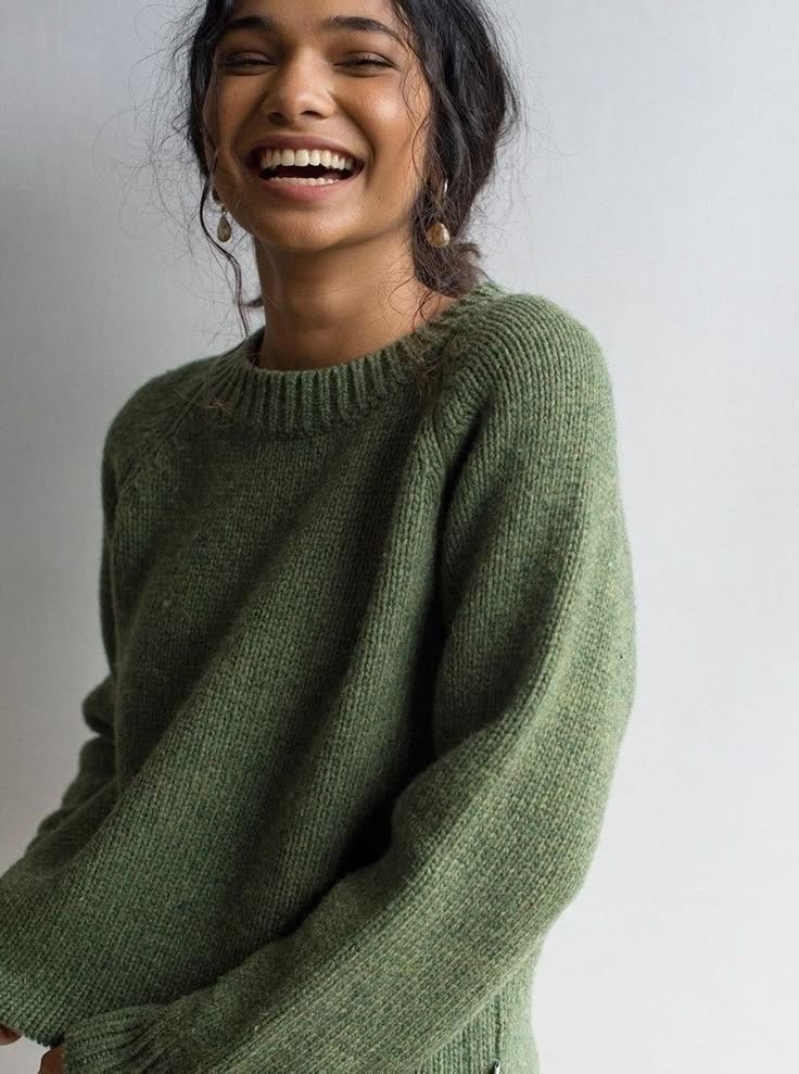 Zara green sweater