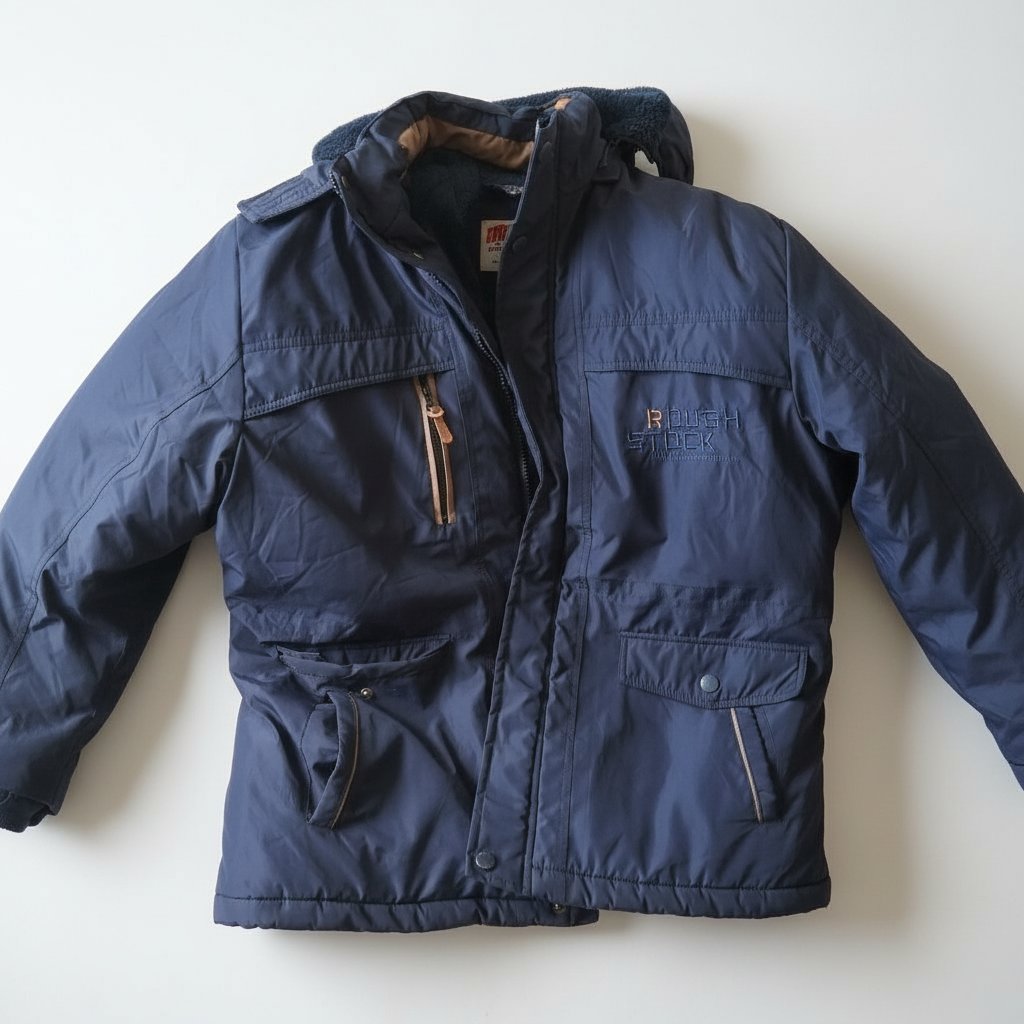Manteau bleu marine