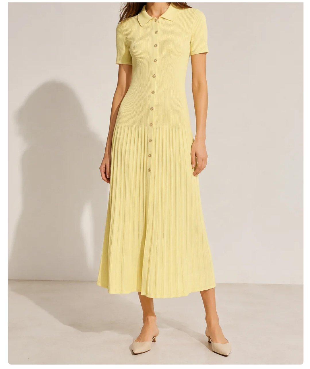 Robe en maille 