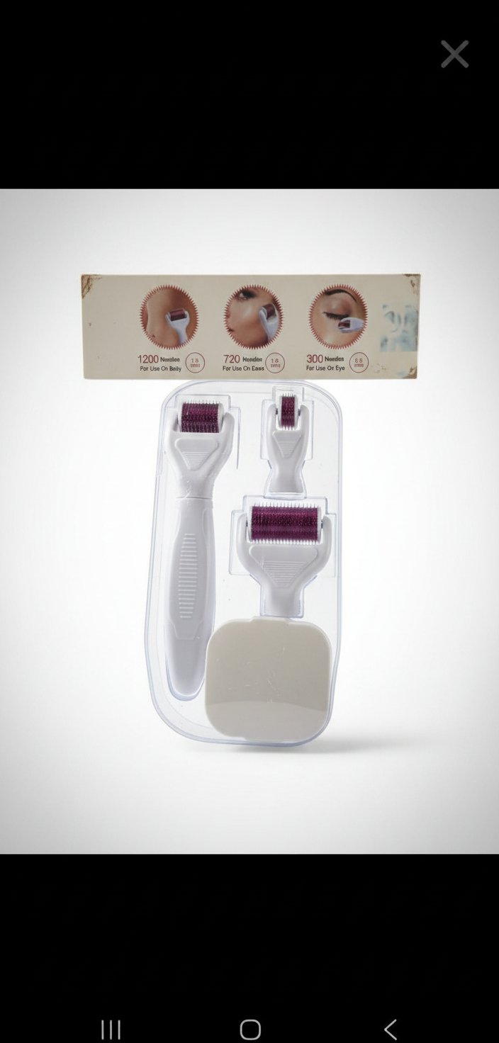 Derma roller vissage