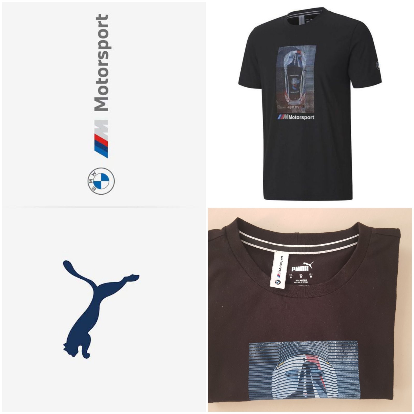 T-shirt BMW Motorsport à motif