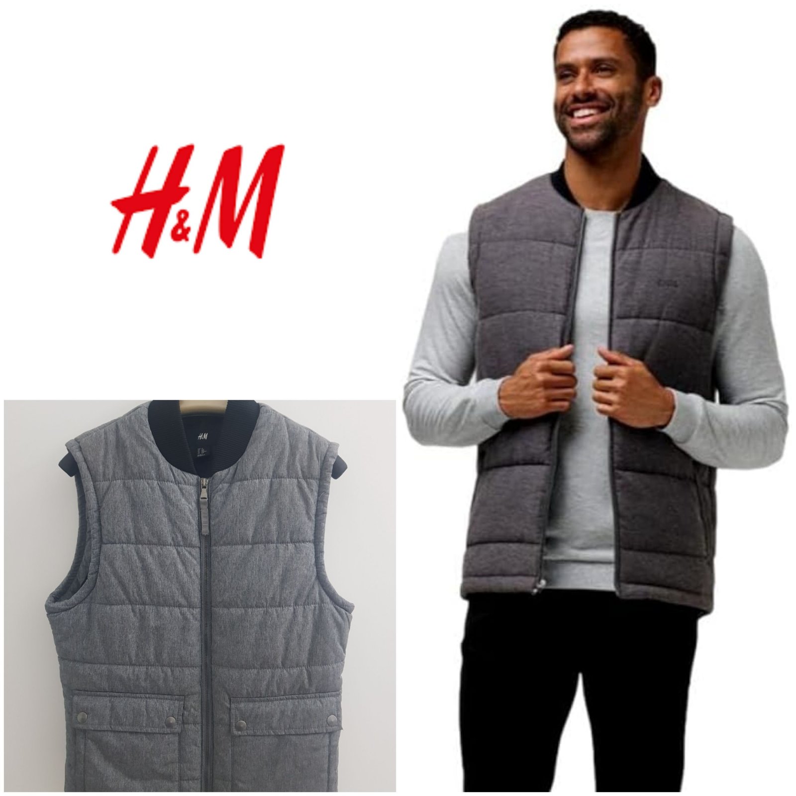 Doudoune sans manche marque H&M