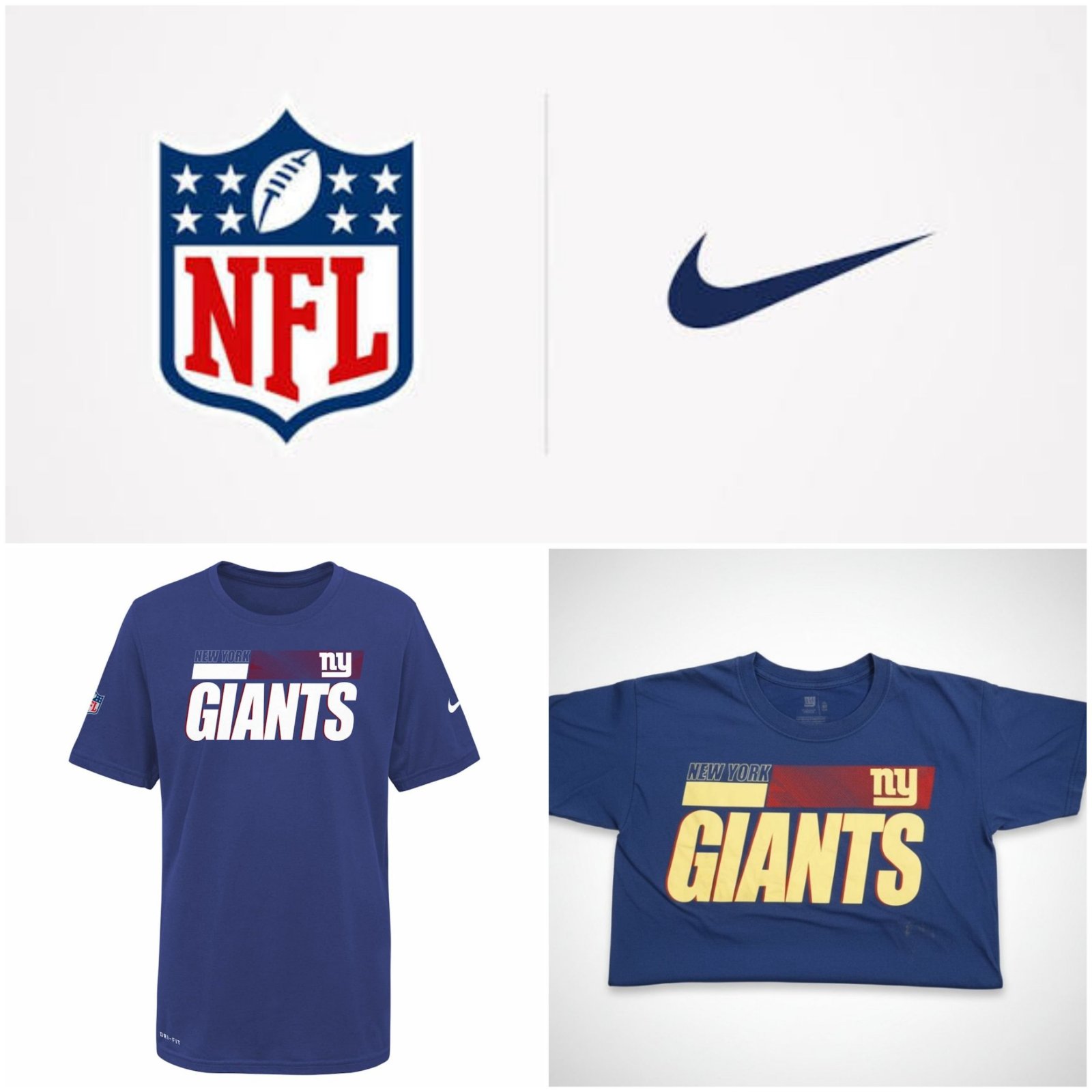 T-shirt New York Giants Nike Side Line Legend