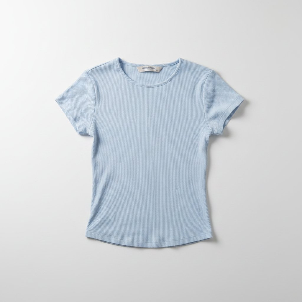 Basic top bleu ciel xs