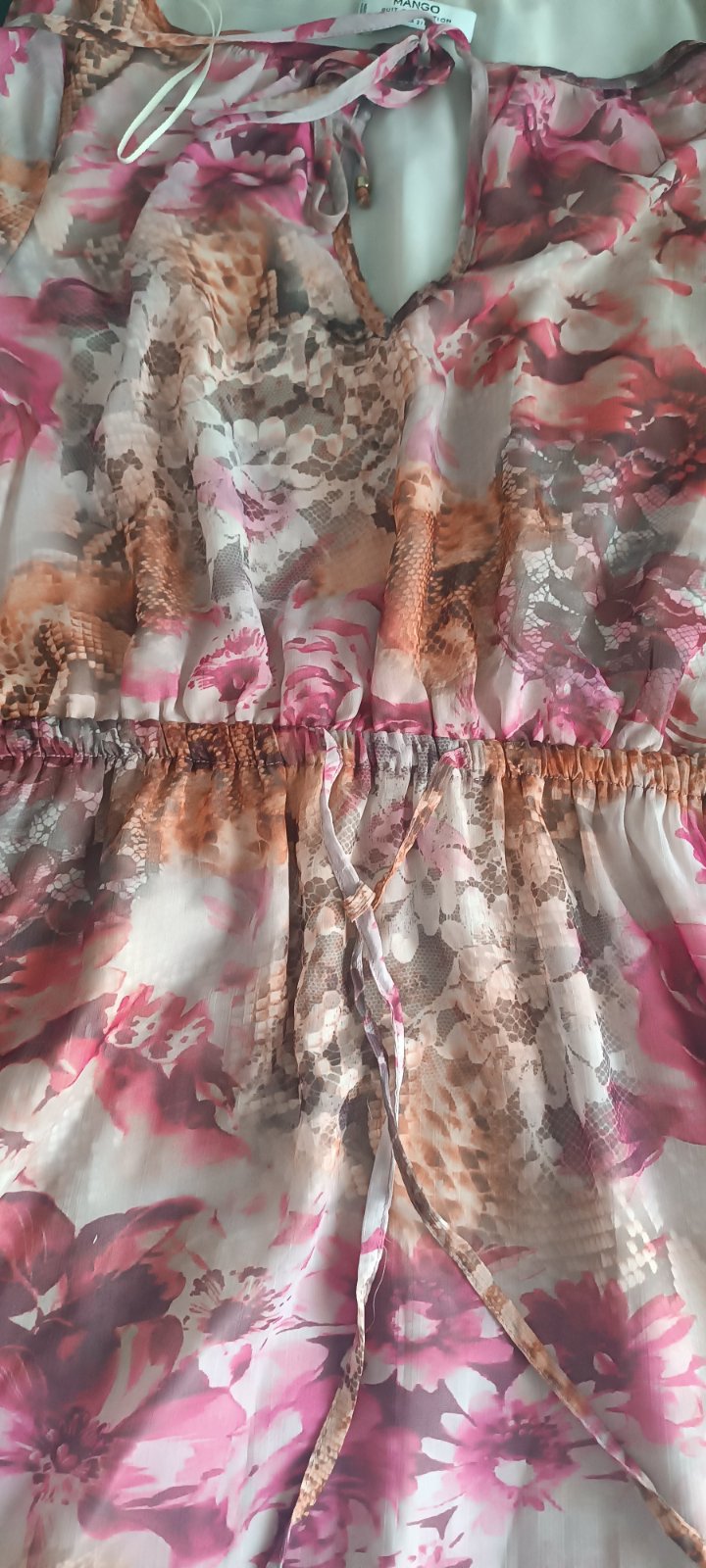 Robe floral mango 