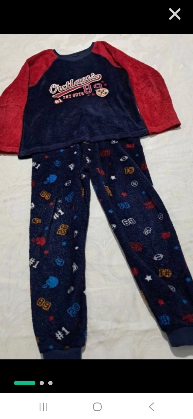 Lot de deux pyjamas 