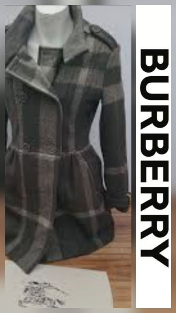 Robe manteau burberry 