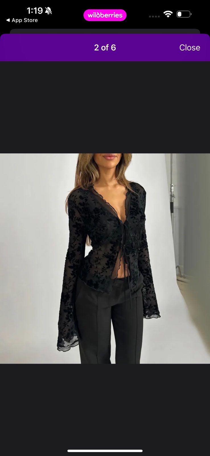 Top tres sexy en noir jamais porte 