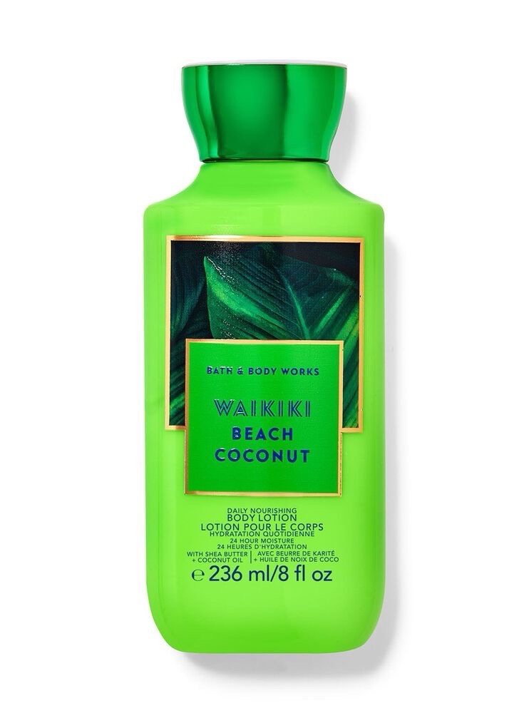 Lotion pour le corps Bath & Body Works "Waikiki Beach Coconut"  🥥🌴