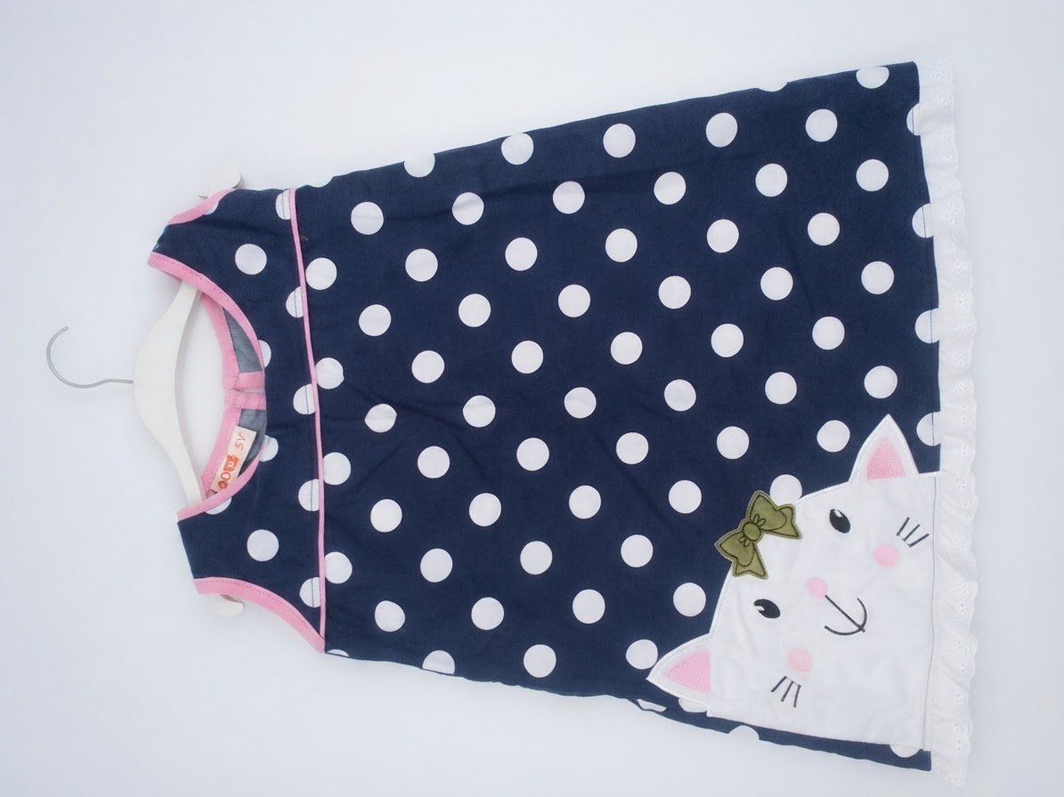 Robe courte pour filles 