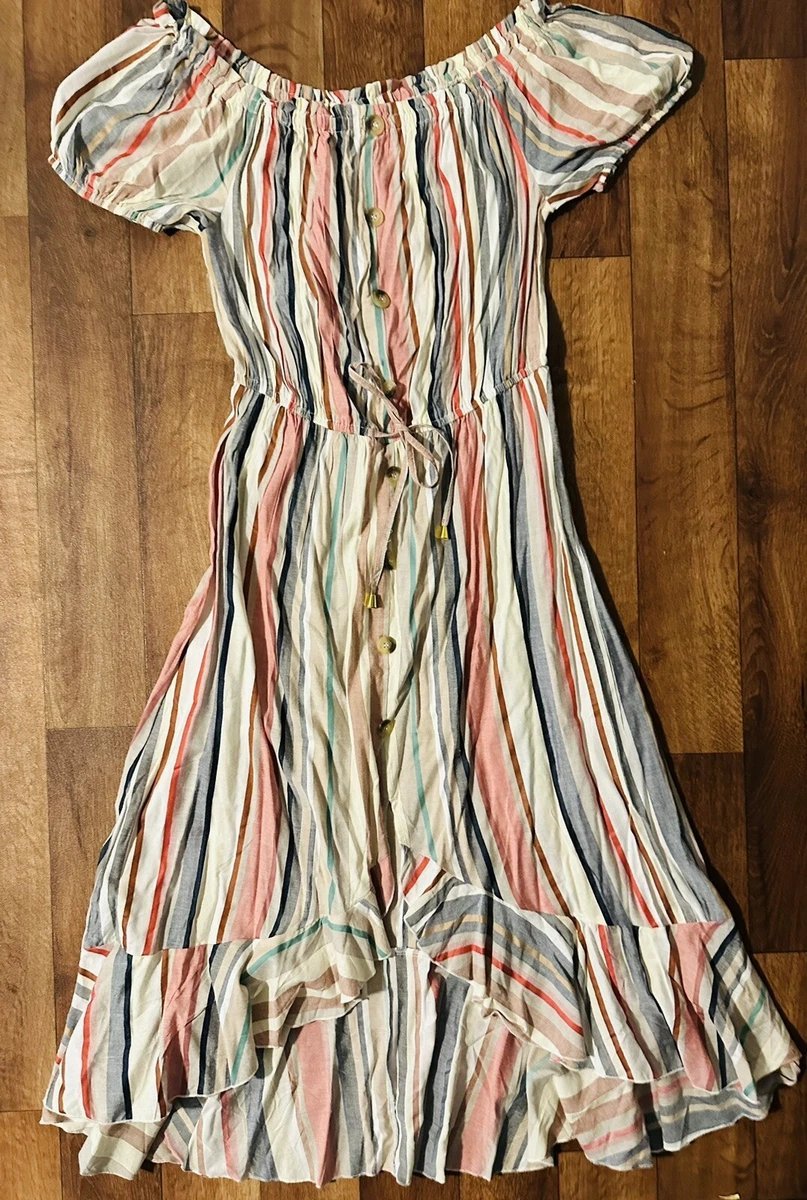 Robe rayée 