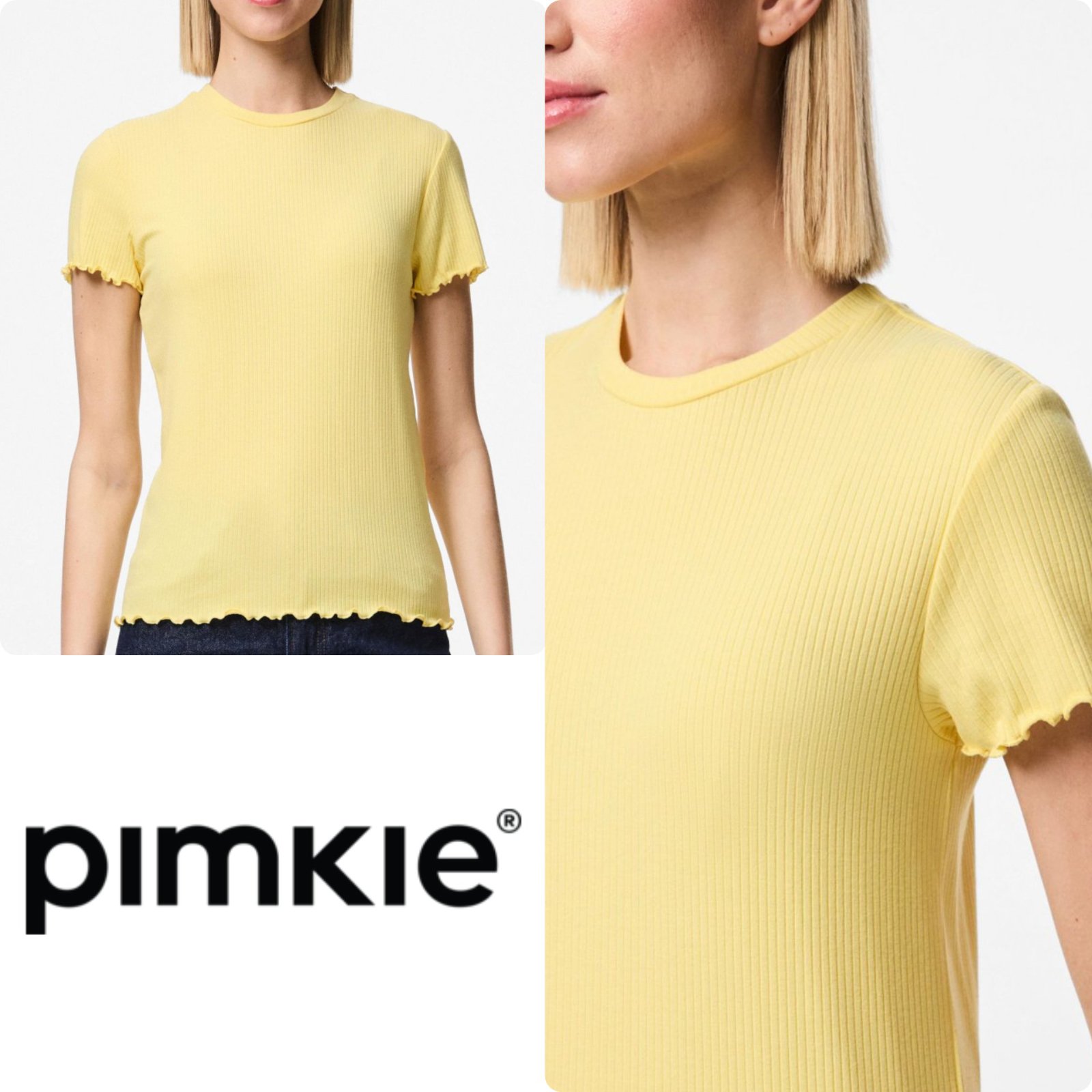 T-shirt jaune