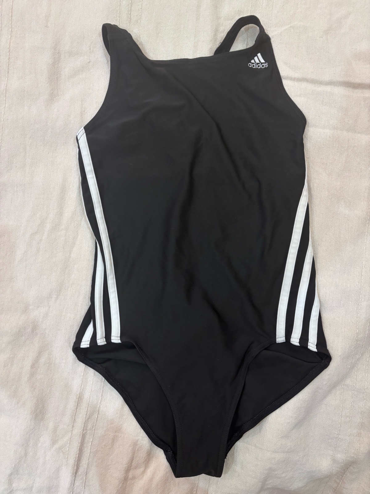 Maillot de bain 1 pièce Adidas noir – Style sportif & performant