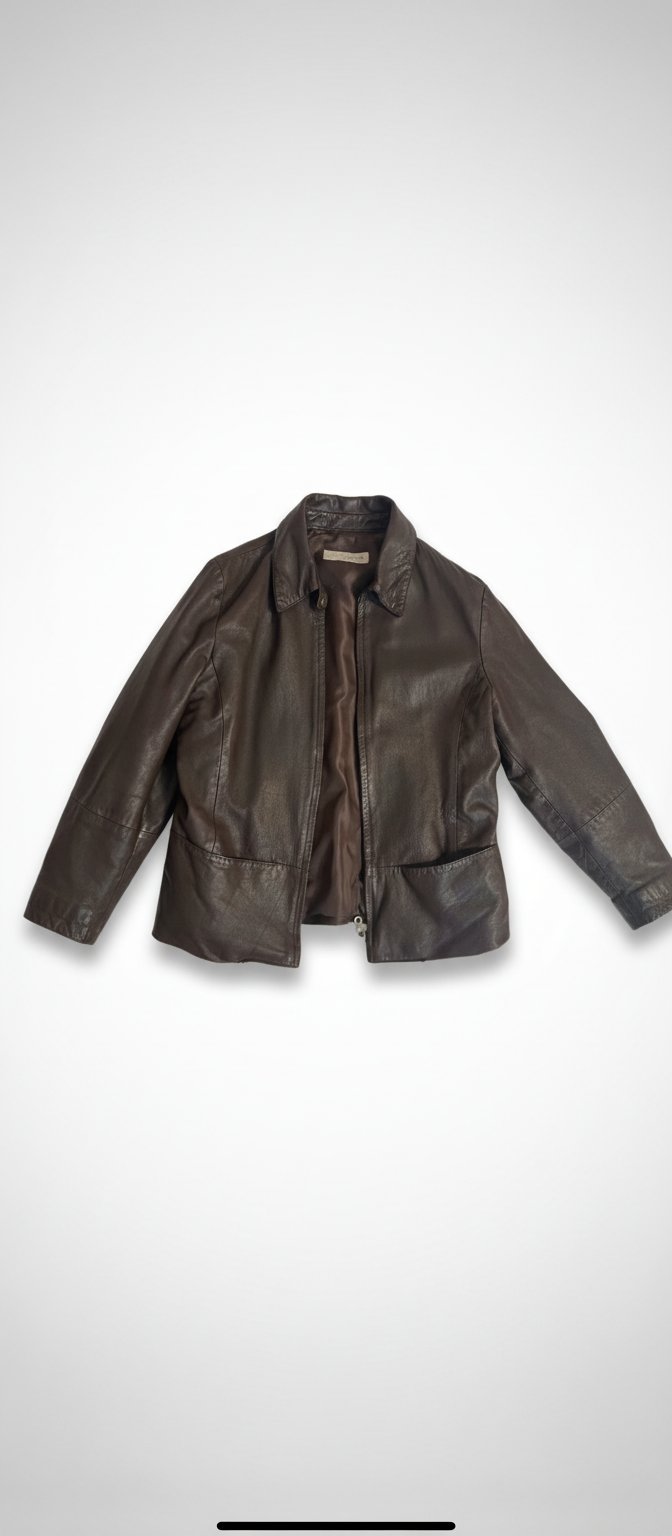 Veste vraie cuir 