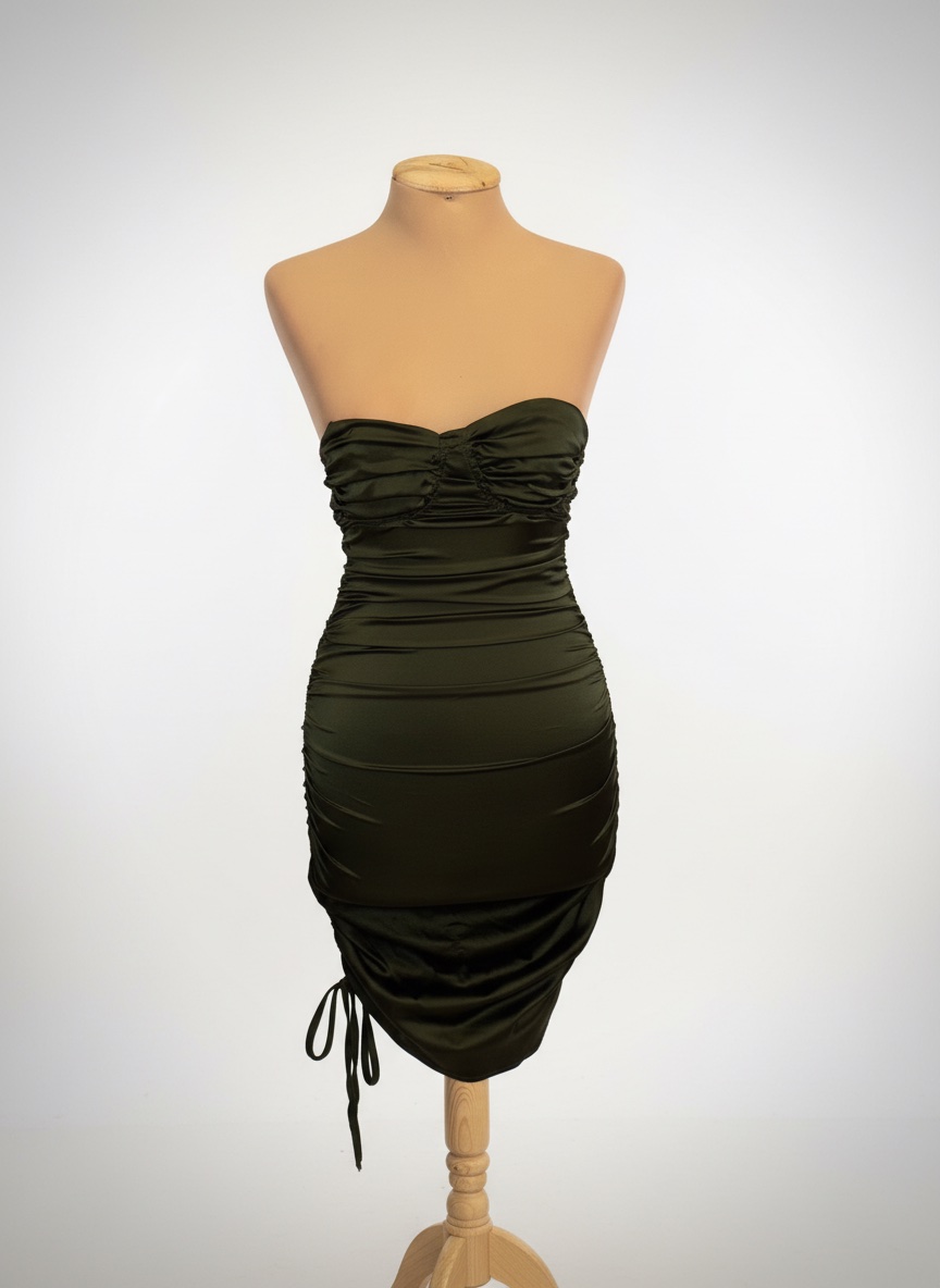 Robe satinee 